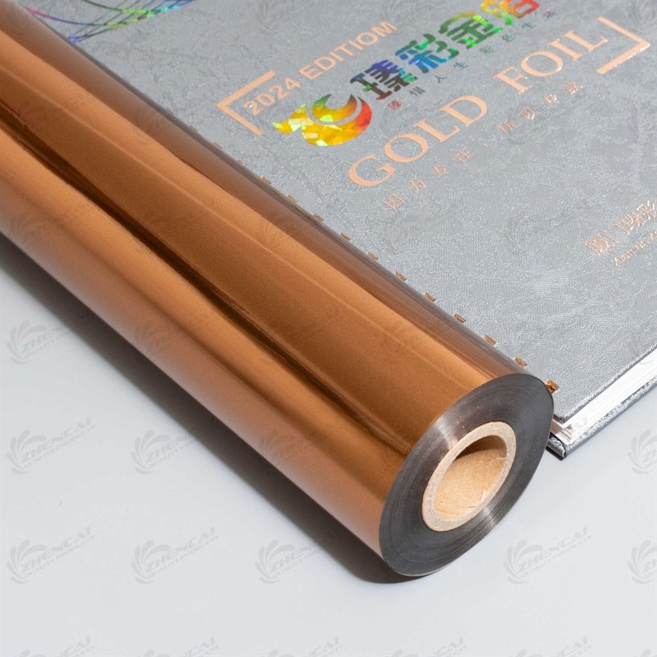 brown leather stamping foil