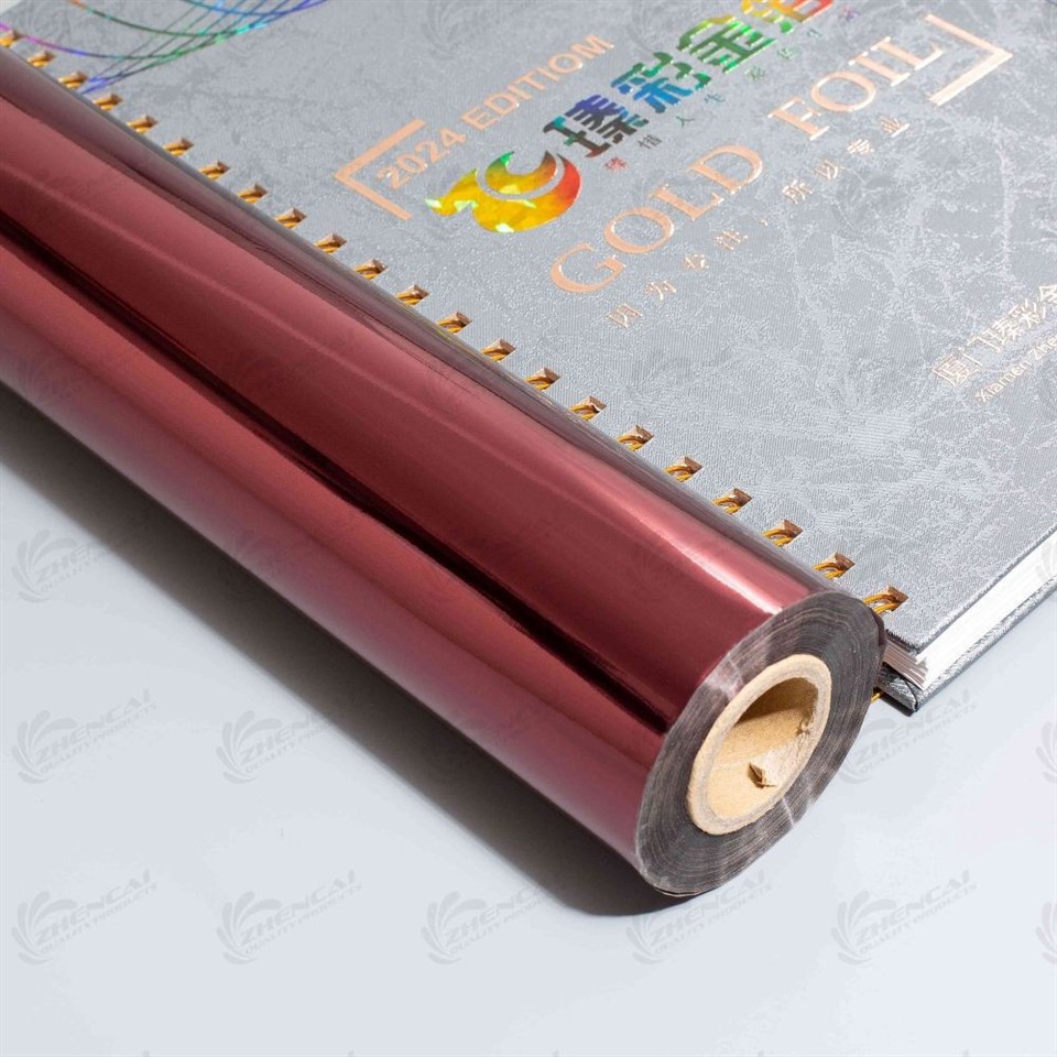 brown leather stamping  foil