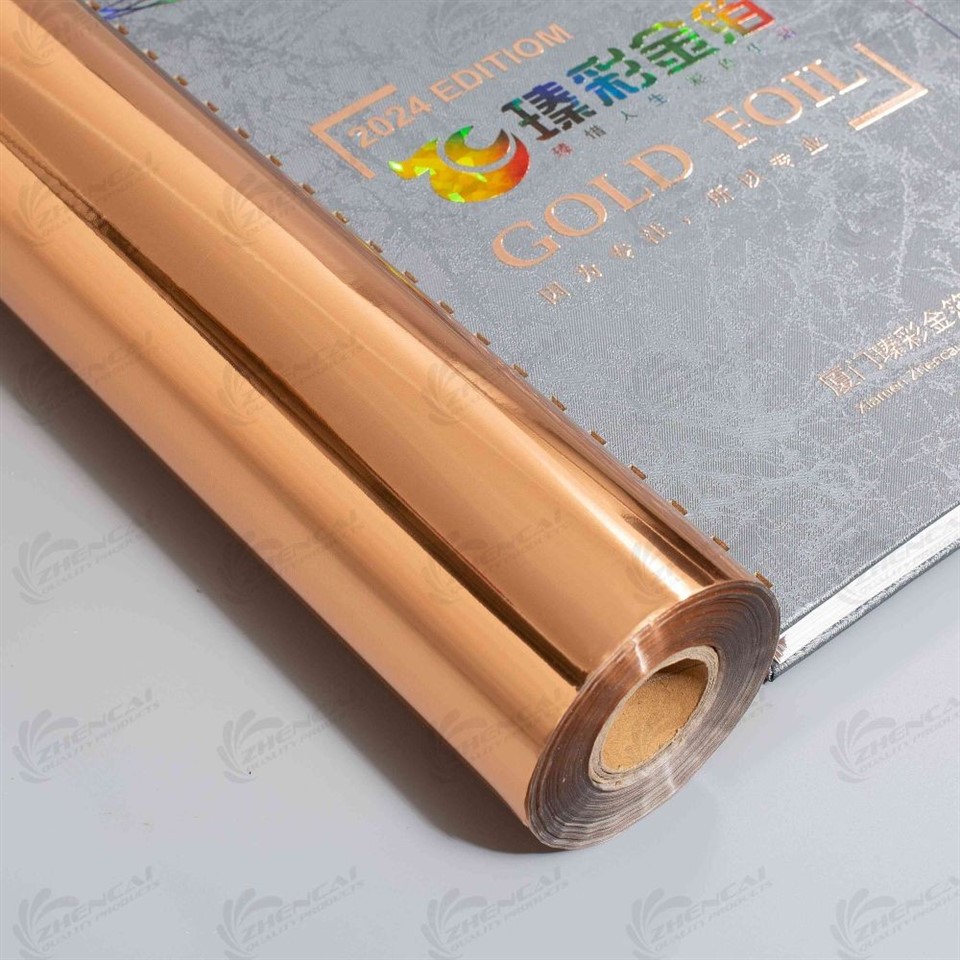 copper leather hot stamp foil