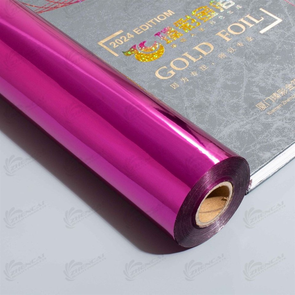 pink leather stamping foil