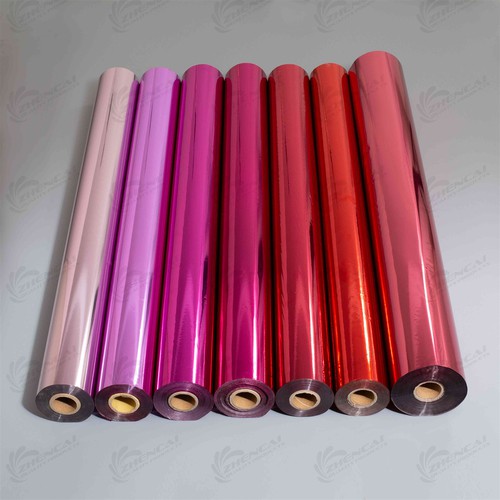 colorful red foil colorful red foil