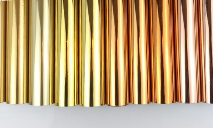 colorful gold matt textile foil colorful gold matt textile foil