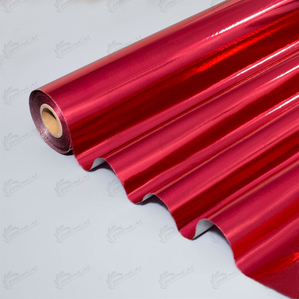 Red Plastic Foil